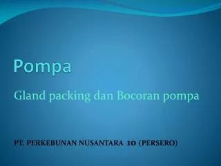 pompa