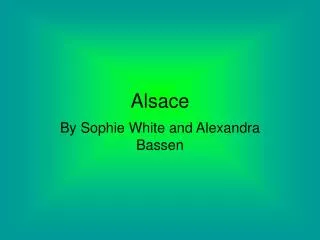 alsace