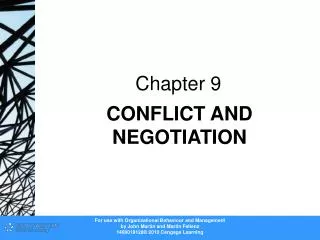 CONFLICT AND NEGOTIATION