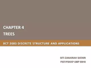 BCT 2083 DISCRETE STRUCTURE AND APPLICATIONS