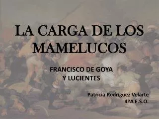 la carga de los mamelucos