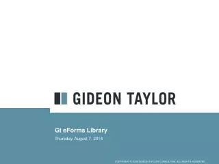 Gt eForms Library