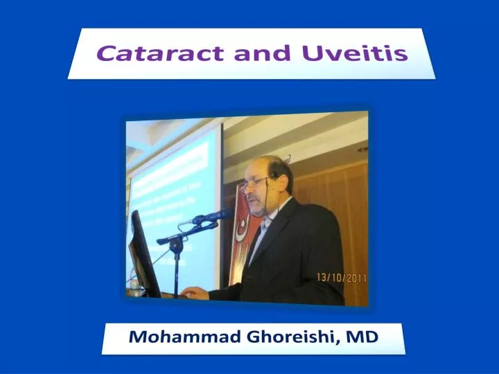 cataract and uveitis
