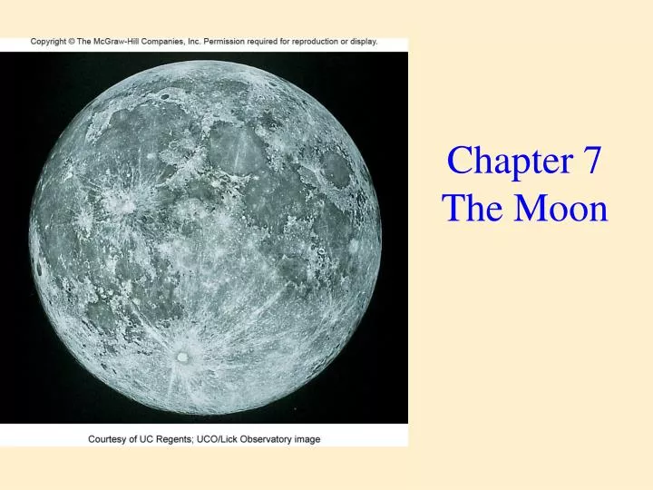 chapter 7 the moon
