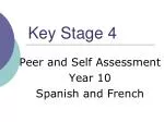 Key Stage 4 - slide 1