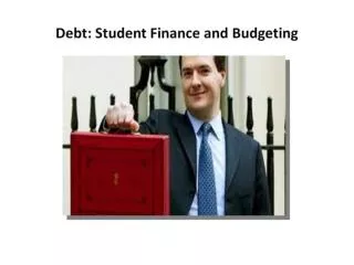 debt student finance and budgeting