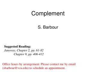 Complement