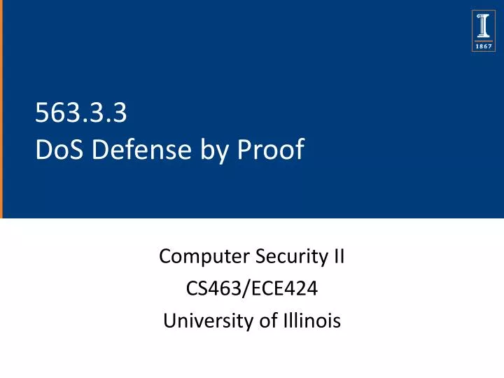 563 3 3 dos defense by proof
