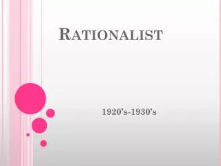 Rationalist