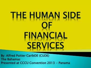 The Human Side of Financial Services