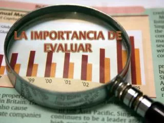 la importancia de evaluar