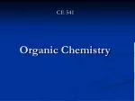 Organic Chemistry - slide 1