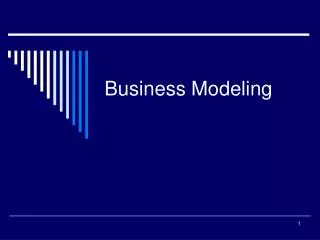 business modeling