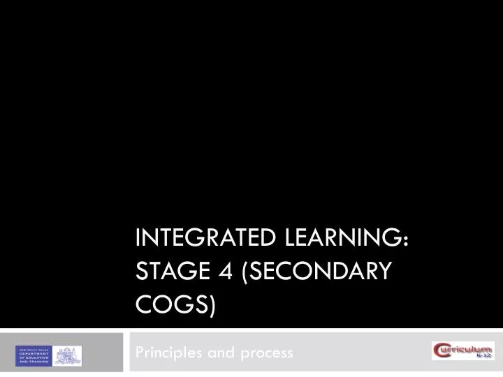 integrated learning stage 4 secondary cogs