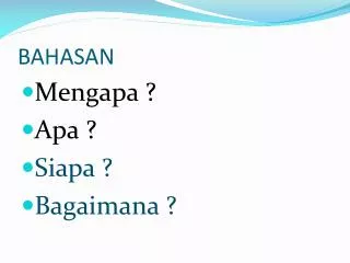 bahasan
