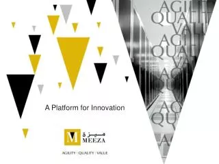 A Platform for Innovation