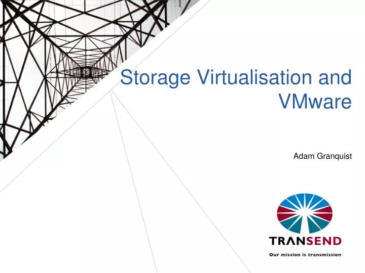 storage virtualisation and vmware