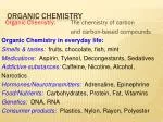 Organic Chemistry - slide 1