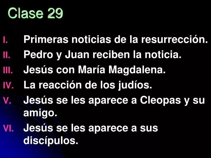 clase 29
