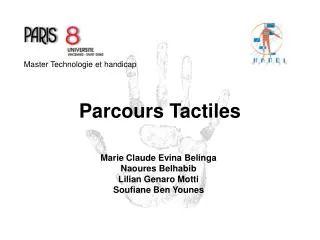 parcours tactiles