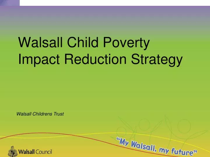 walsall child poverty impact reduction strategy