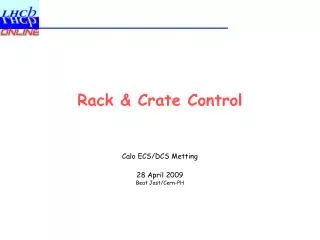 Rack &amp; Crate Control