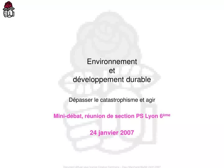 environnement et d veloppement durable