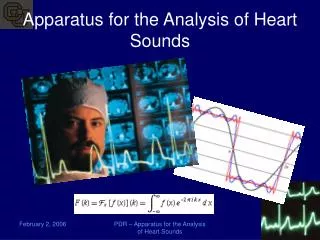 Apparatus for the Analysis of Heart Sounds