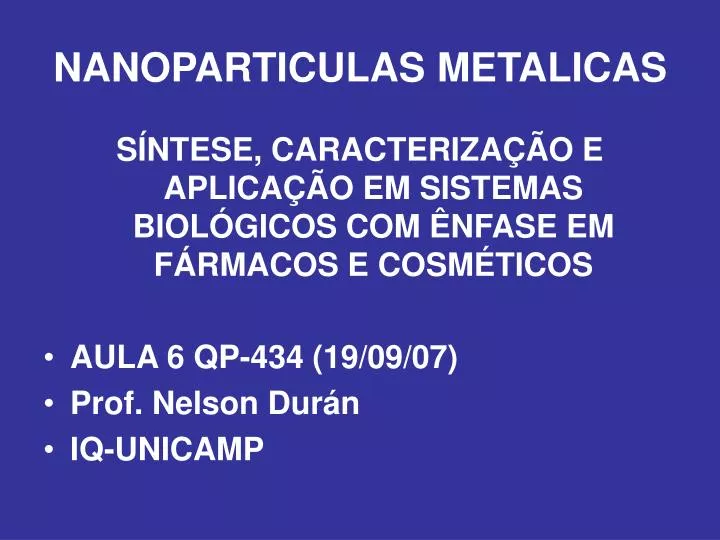 nanoparticulas metalicas