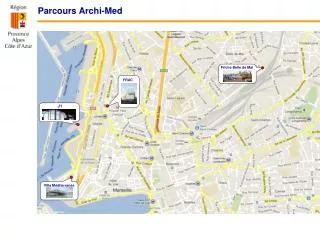 parcours archi med