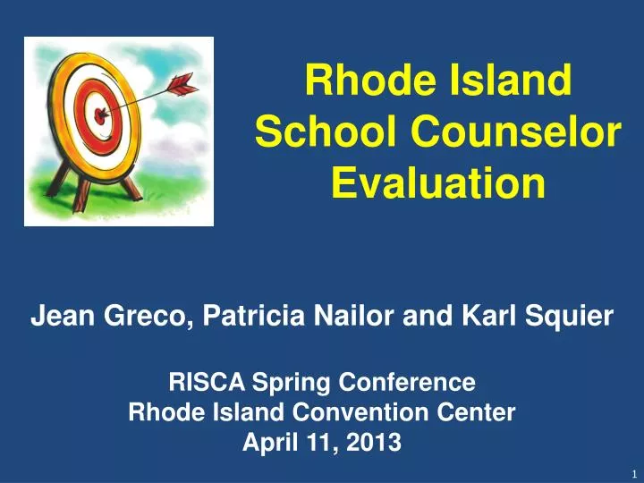 rhode island school counselor evaluation