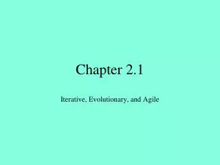Chapter 2.1