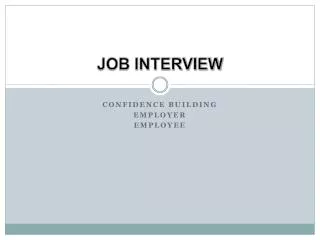 job interview