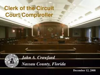 Clerk of the Circuit Court/Comptroller