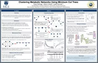Clustering Metabolic Networks Using Minimum Cut Trees