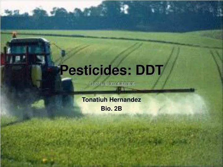 pesticides ddt