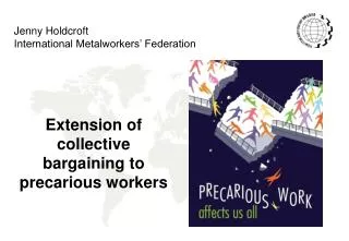 Extension of collective bargaining to precarious workers
