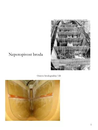 nepotopivost broda