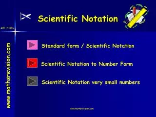 Scientific Notation