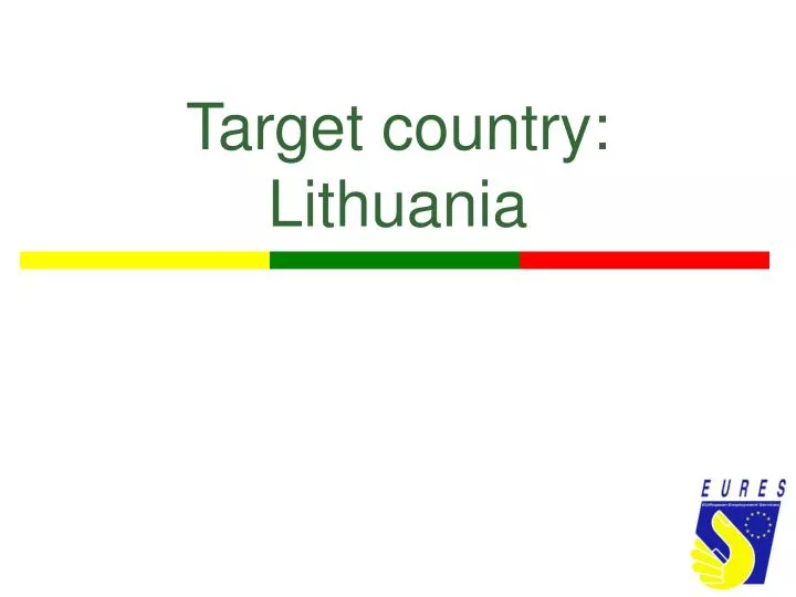 target country lithuania