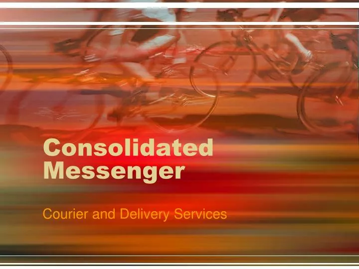 consolidated messenger