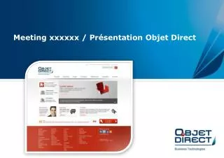 meeting xxxxxx pr sentation objet direct