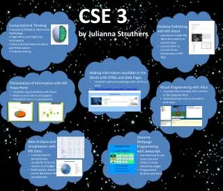 CSE 3 by Julianna Struthers