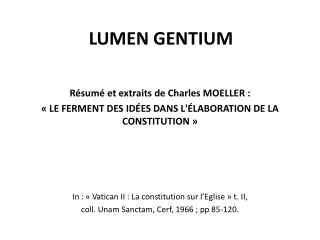 lumen gentium