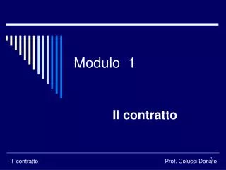 modulo 1