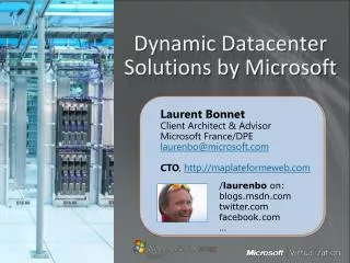 Dynamic Datacenter Solutions by Microsoft