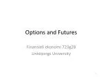 Options and Futures
