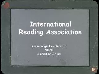 International Reading Association