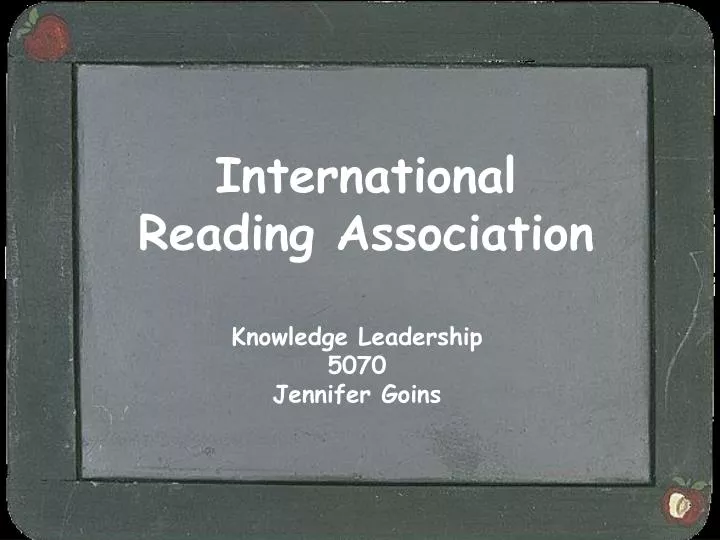 international reading association