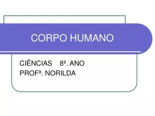 corpo humano
